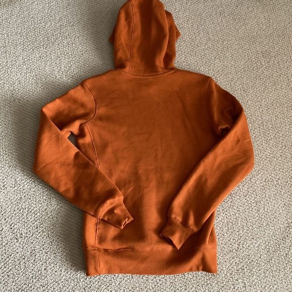 NEW Nike Texas Longhorns Burnt Orange Small Hooded Sweater Hoodie Cotton NWOT - Picture 5 of 7